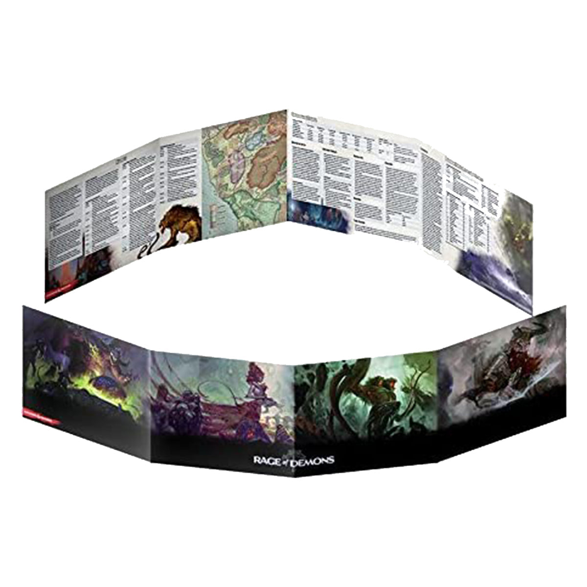 D&D Rage of Demons DM Screen