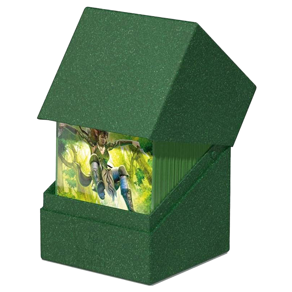 Ultimate Guard Return to Earth Boulder 100+ Deck Box Green