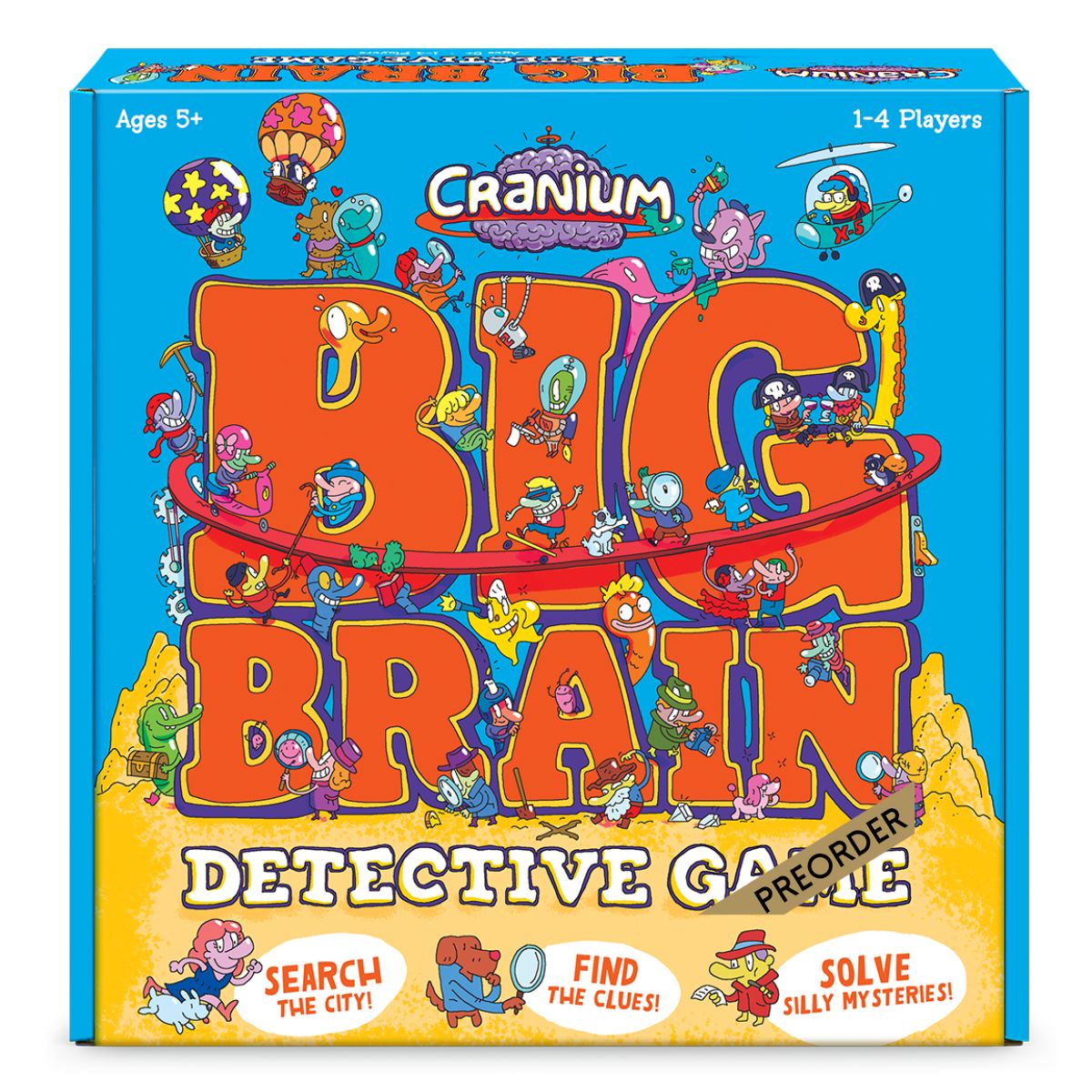 Cranium Big Brain Detective Game