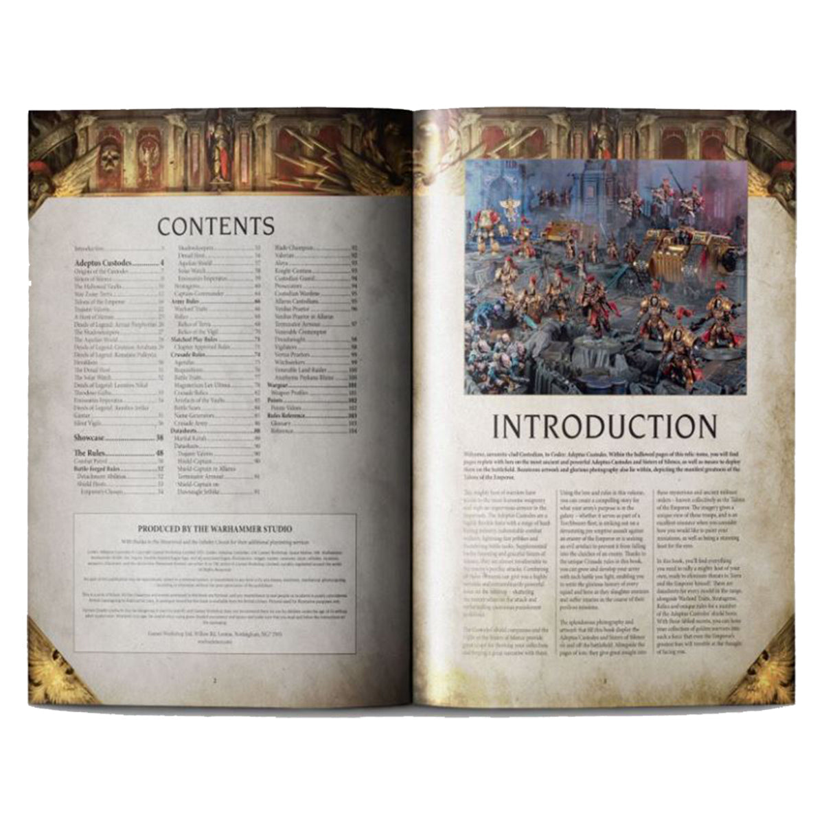 Warhammer 40K Codex: Adeptus Custodes