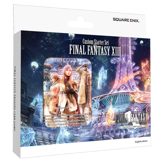 Final Fantasy Trading Card Game Custom Starter Set Final Fantasy XIII