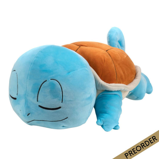 Pokemon Plush Sleeping Squirtle 18"