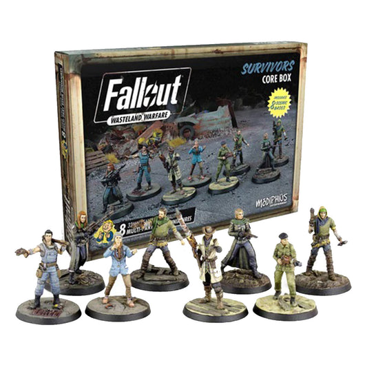 Fallout Wasteland Warfare Survivors Core Set
