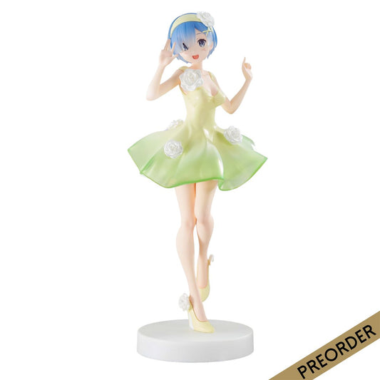 Re:ZERO Starting Life in Another World Trio Try iT Figure Rem Flower Dress