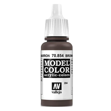 Vallejo Model Colour - Brown Glaze 17 ml