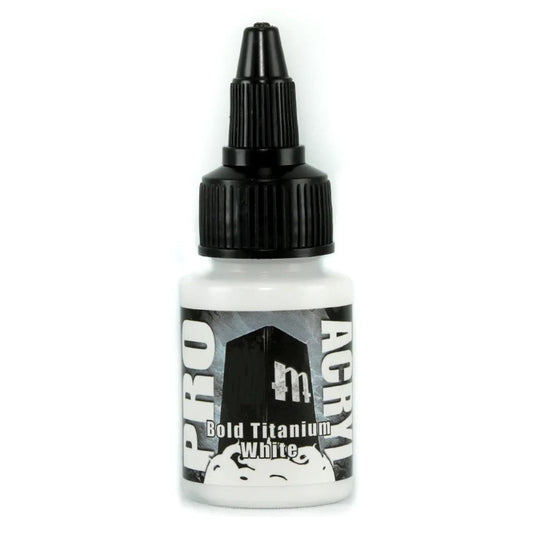 Monument Pro Acryl - Bold Titanium White 22ml