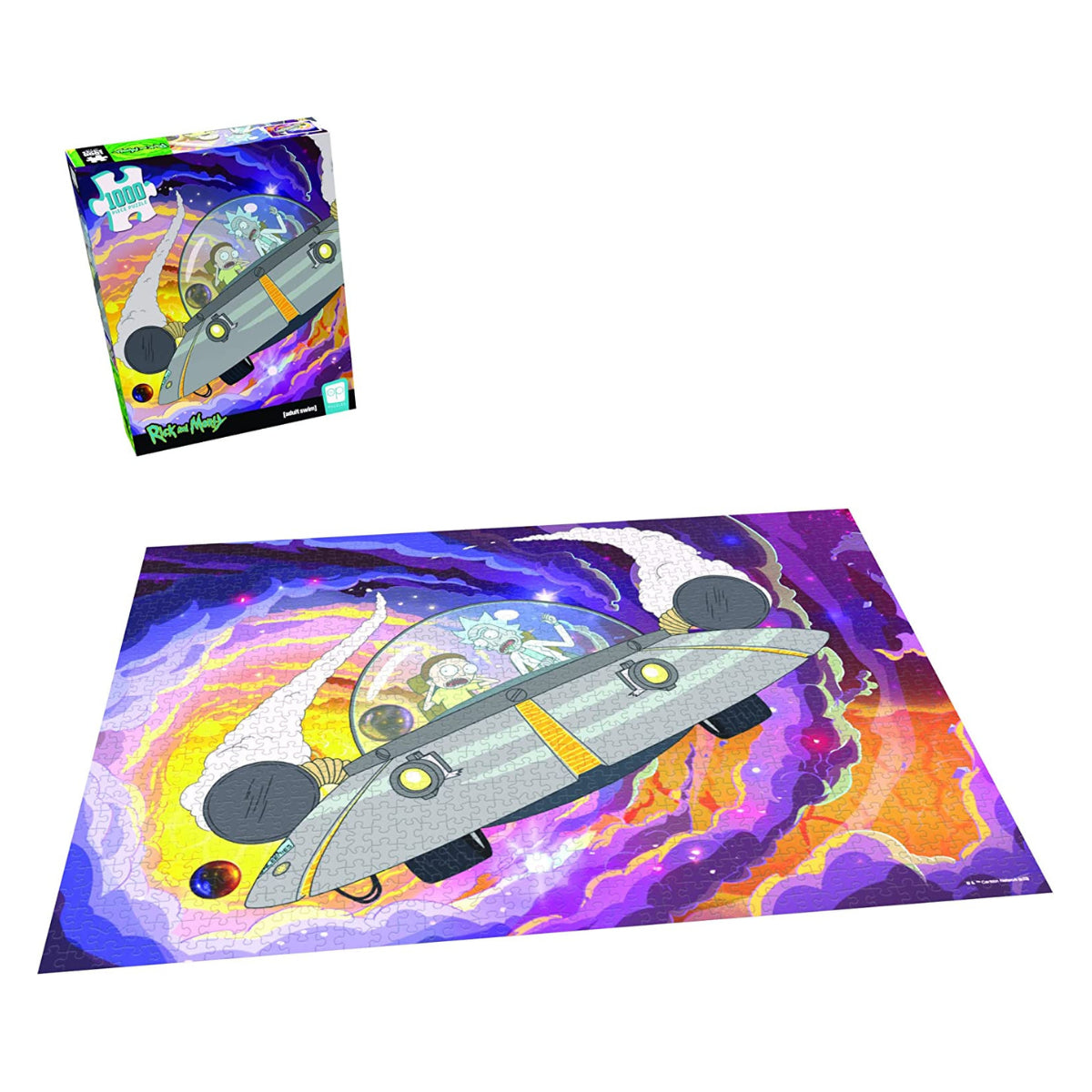 Rick & Morty "The Outside World is Our Enemy, Morty!" 1000pc Puzzle