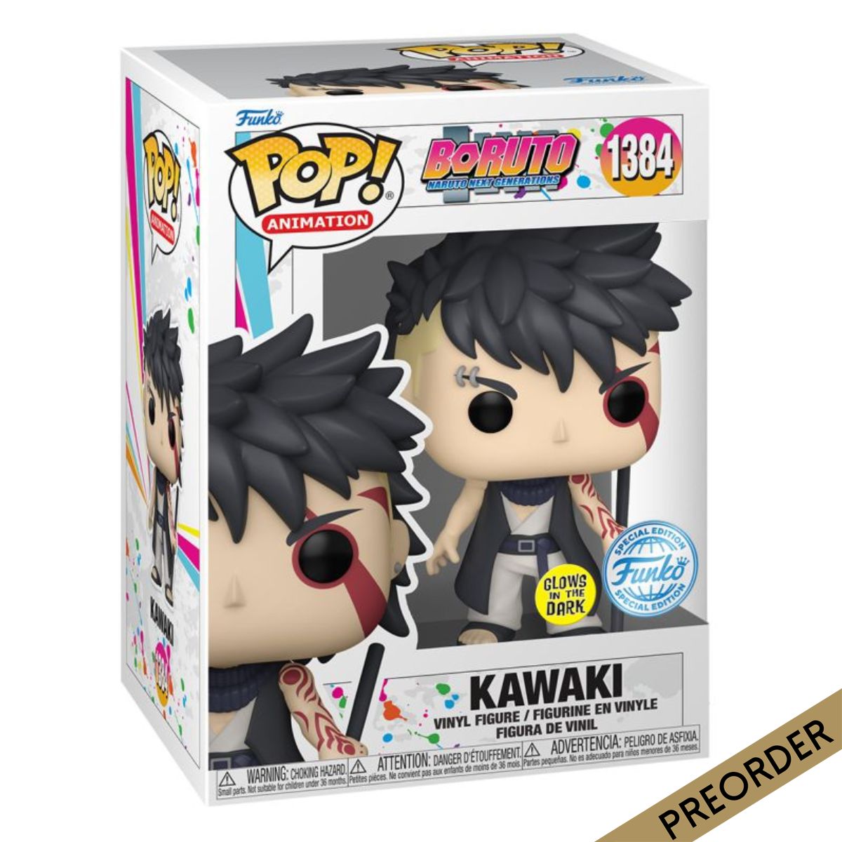 Boruto - Kawaki (Prologue) Glow Pop! Vinyl