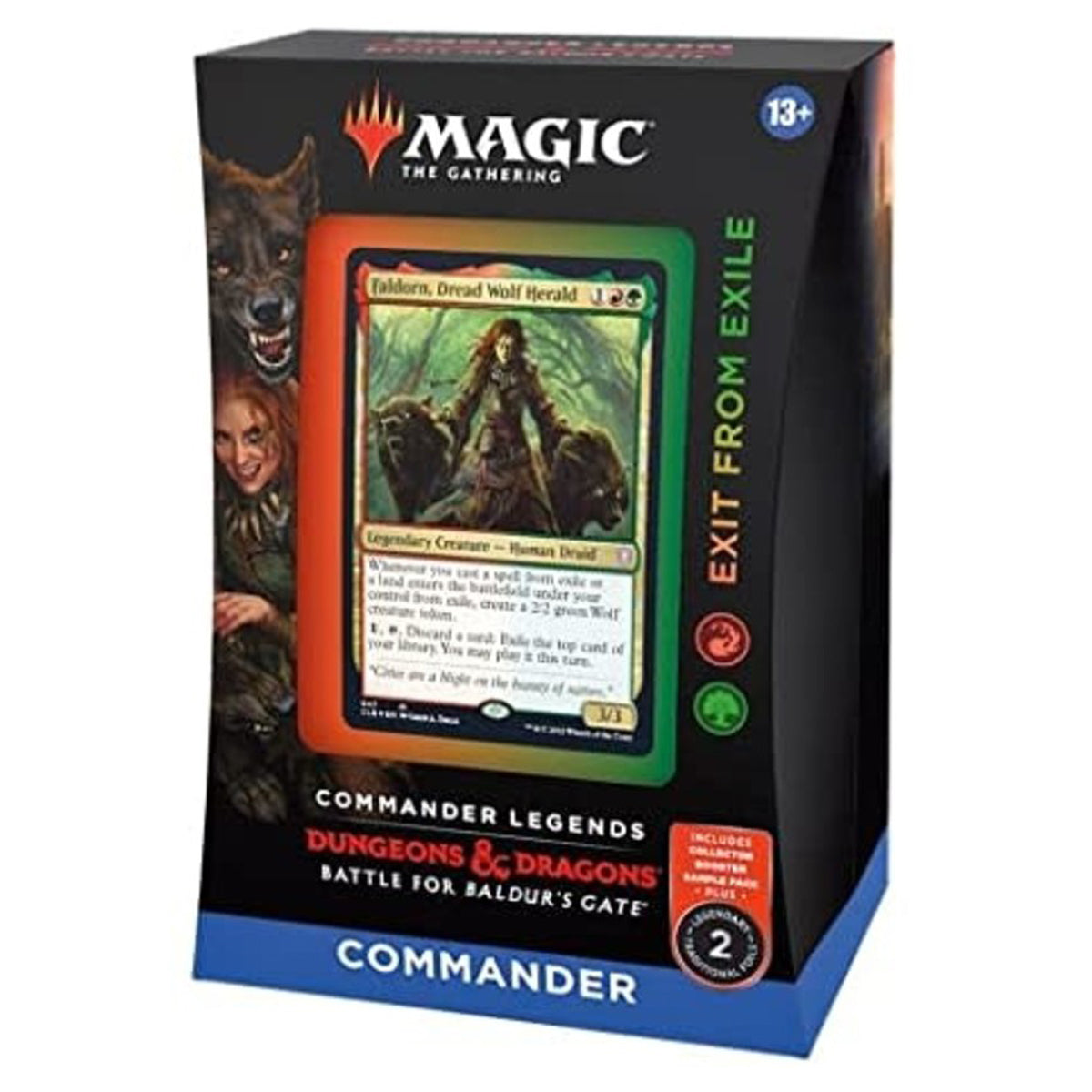 Magic Commander Legends: Battle for Baldur’s Gate Commander Decks (Set of 4) MTG