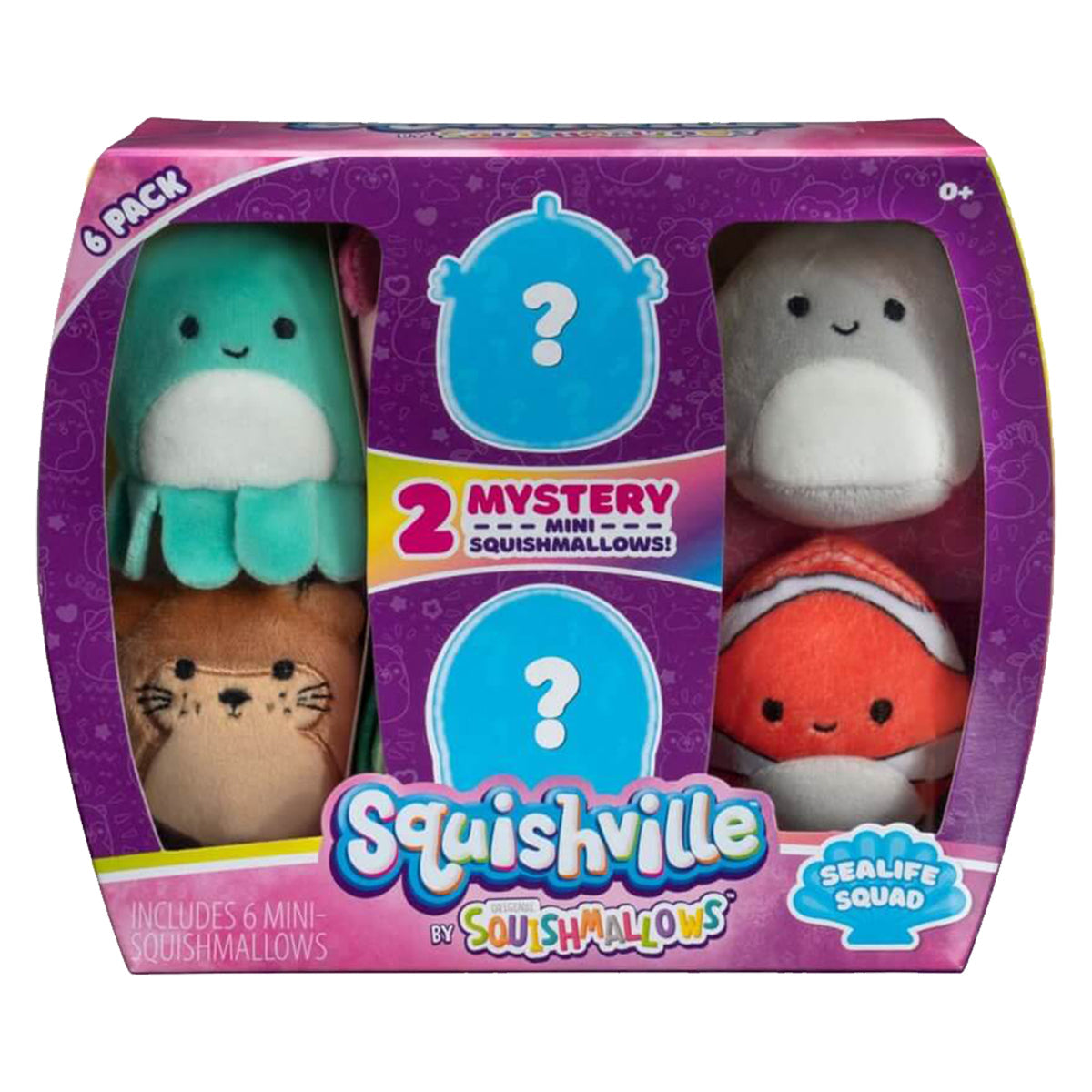 SQUISHMALLOWS SQUISHVILLE Mini Plush Squishville Mini Squishmallow (Random select)