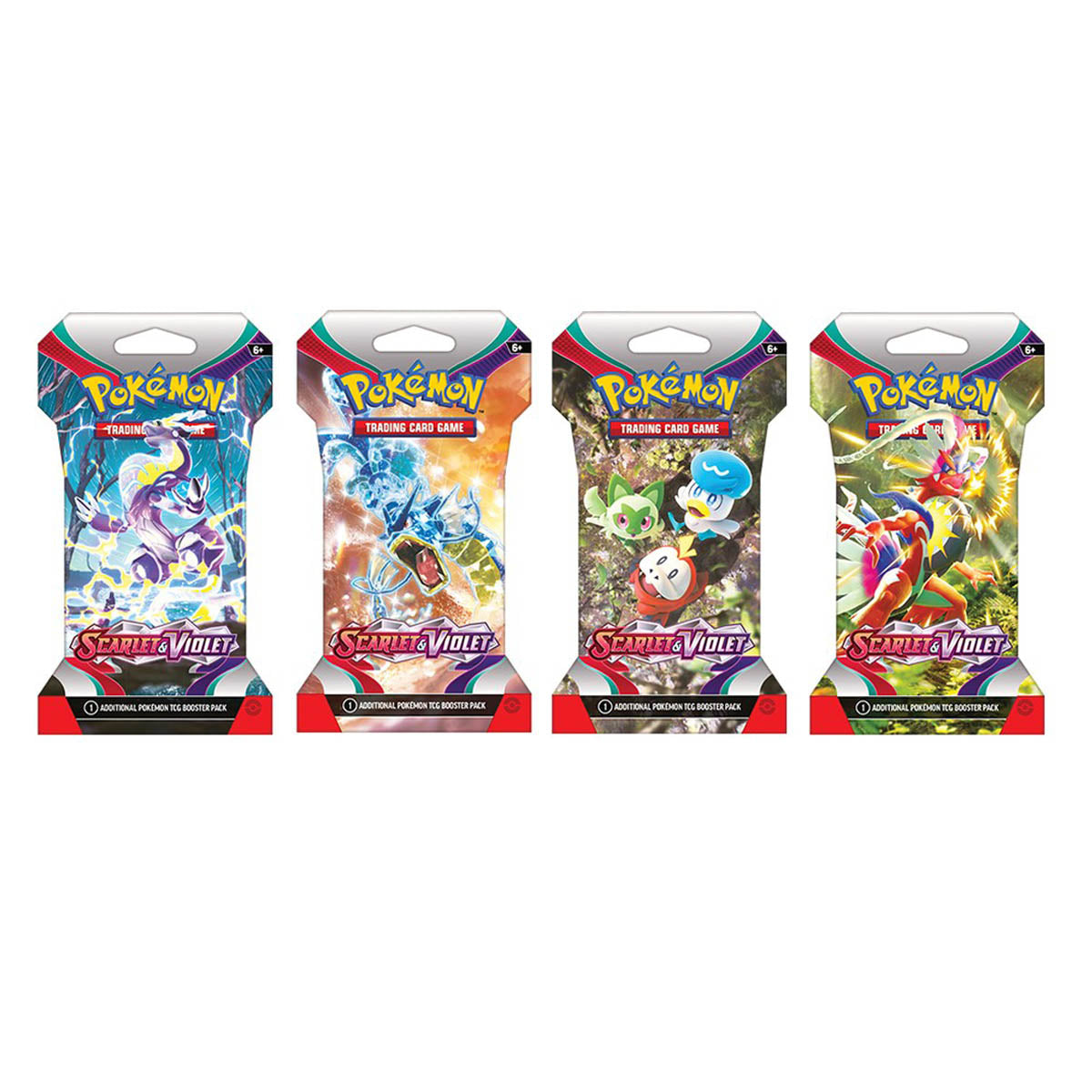 Scarlet & Violet Hang-sell Single Blister Pack POKEMON TCG