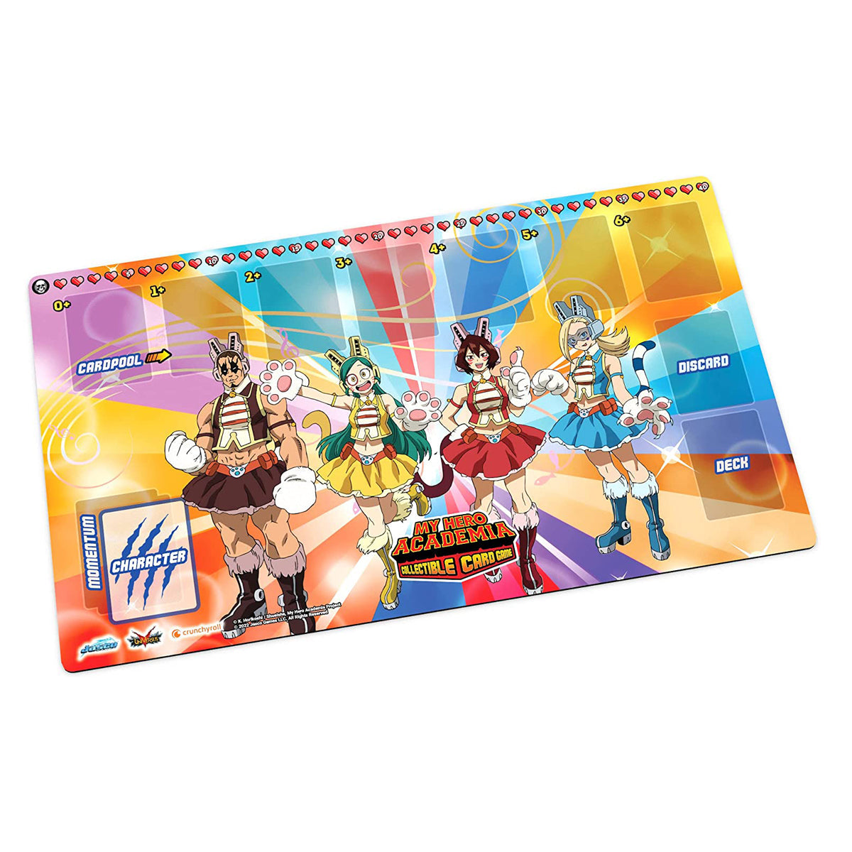 My Hero Academia CCG Wave 3 Wild Wild Pussycats Play Mat