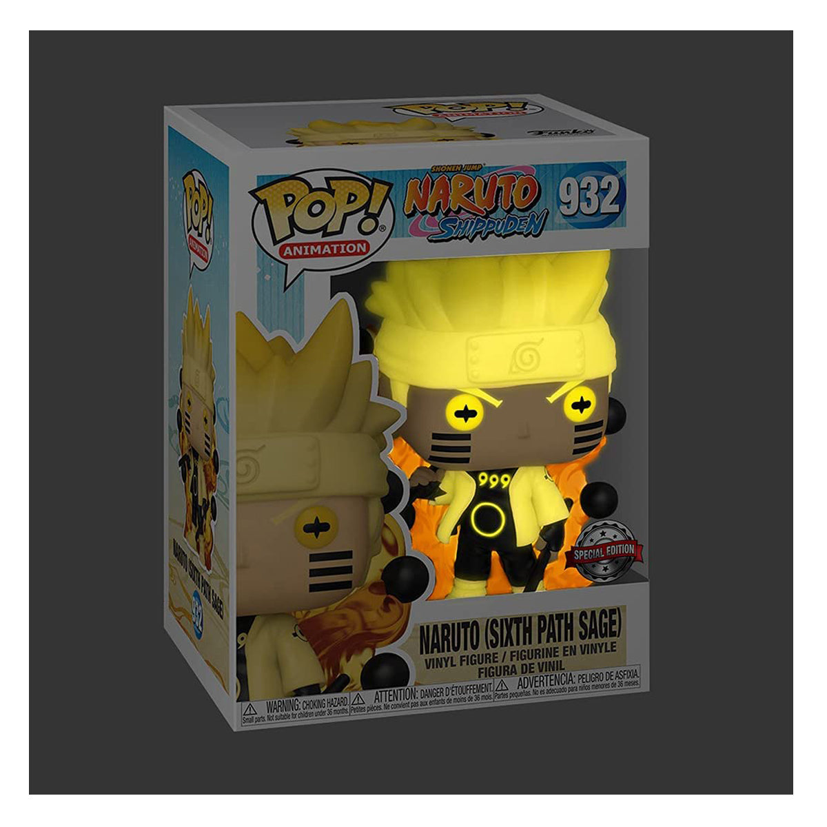 Naruto: Shippuden - Naruto 6 Path Sage Glow Pop! Vinyl