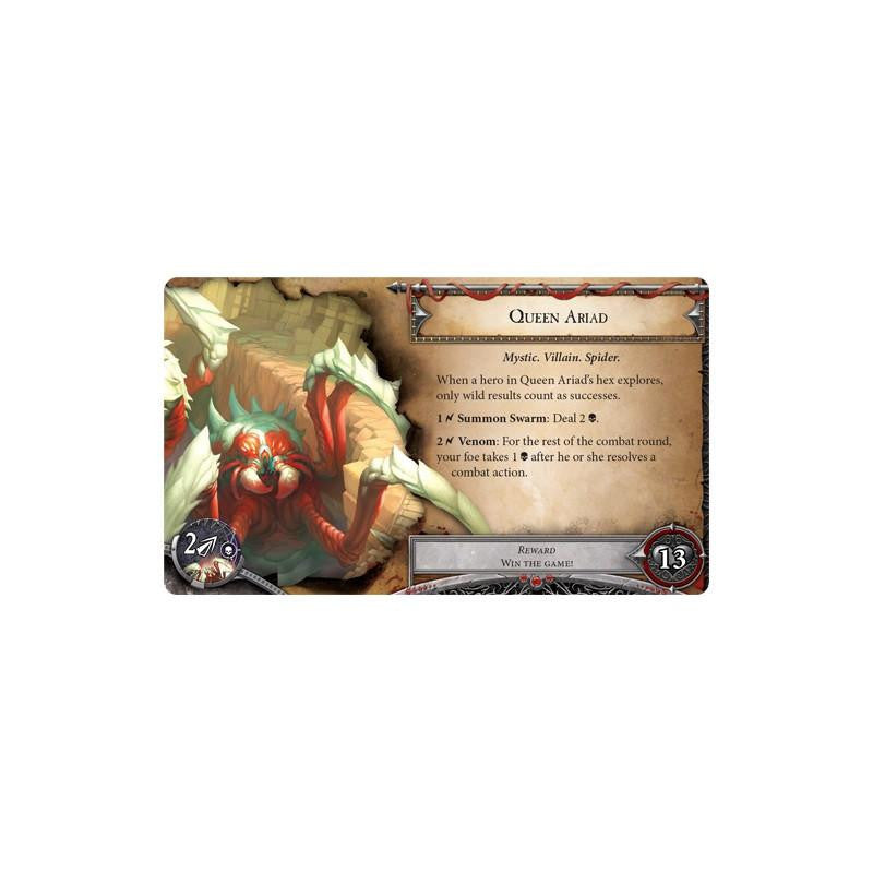 Runebound 3rd Edition Caught in a Web Scenario Pack Board Game