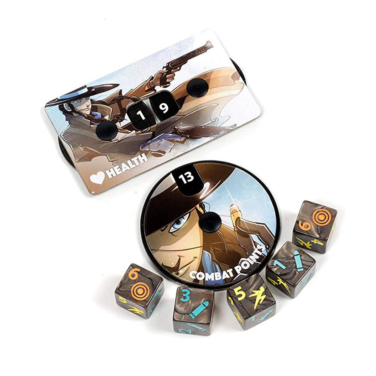Dice Throne Season 2 Battle Box 1 Gunslinger VS Samurai RETAIL EDITION