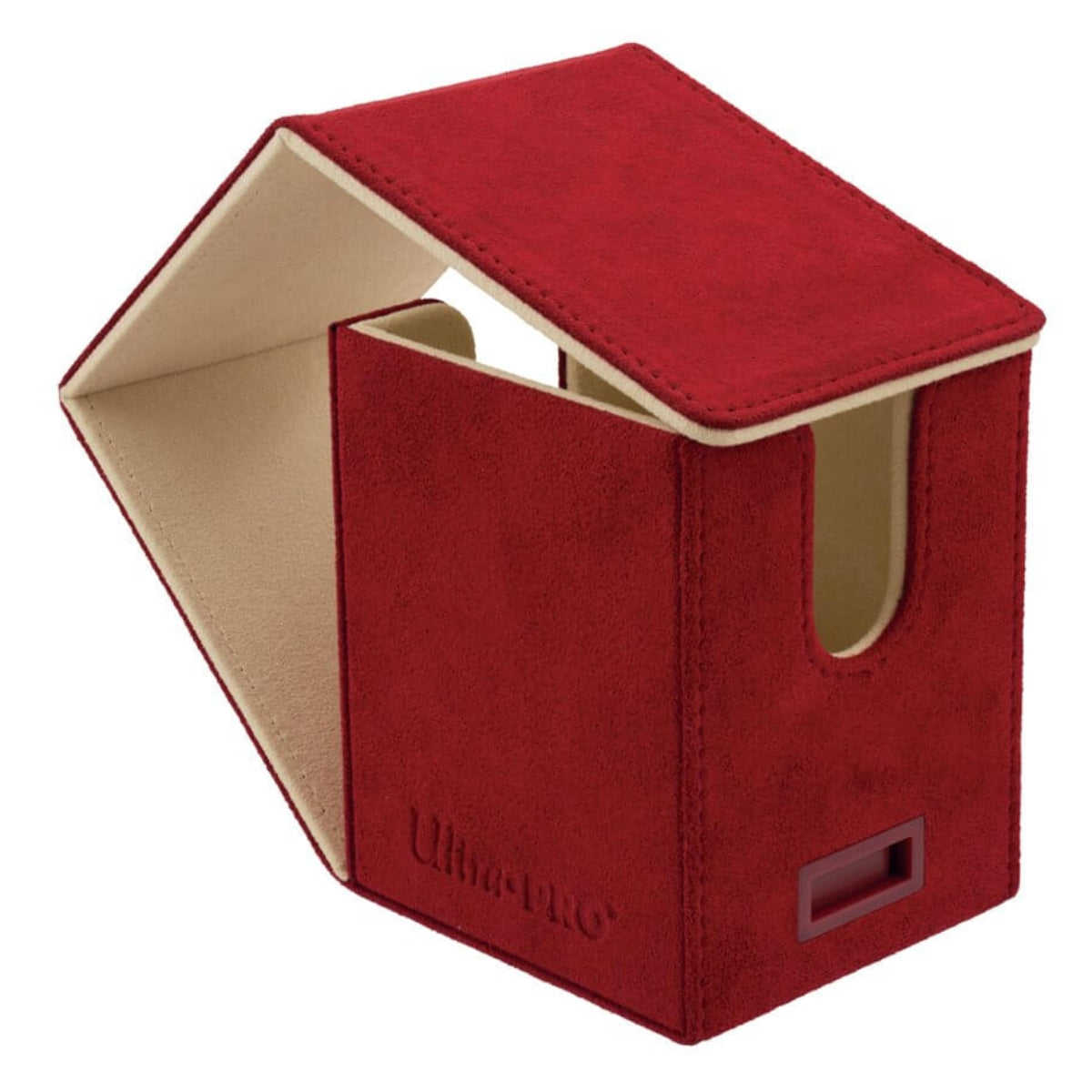 ULTRA PRO DECK BOX Vivid Deluxe Alcove Flip - DELUXE Red