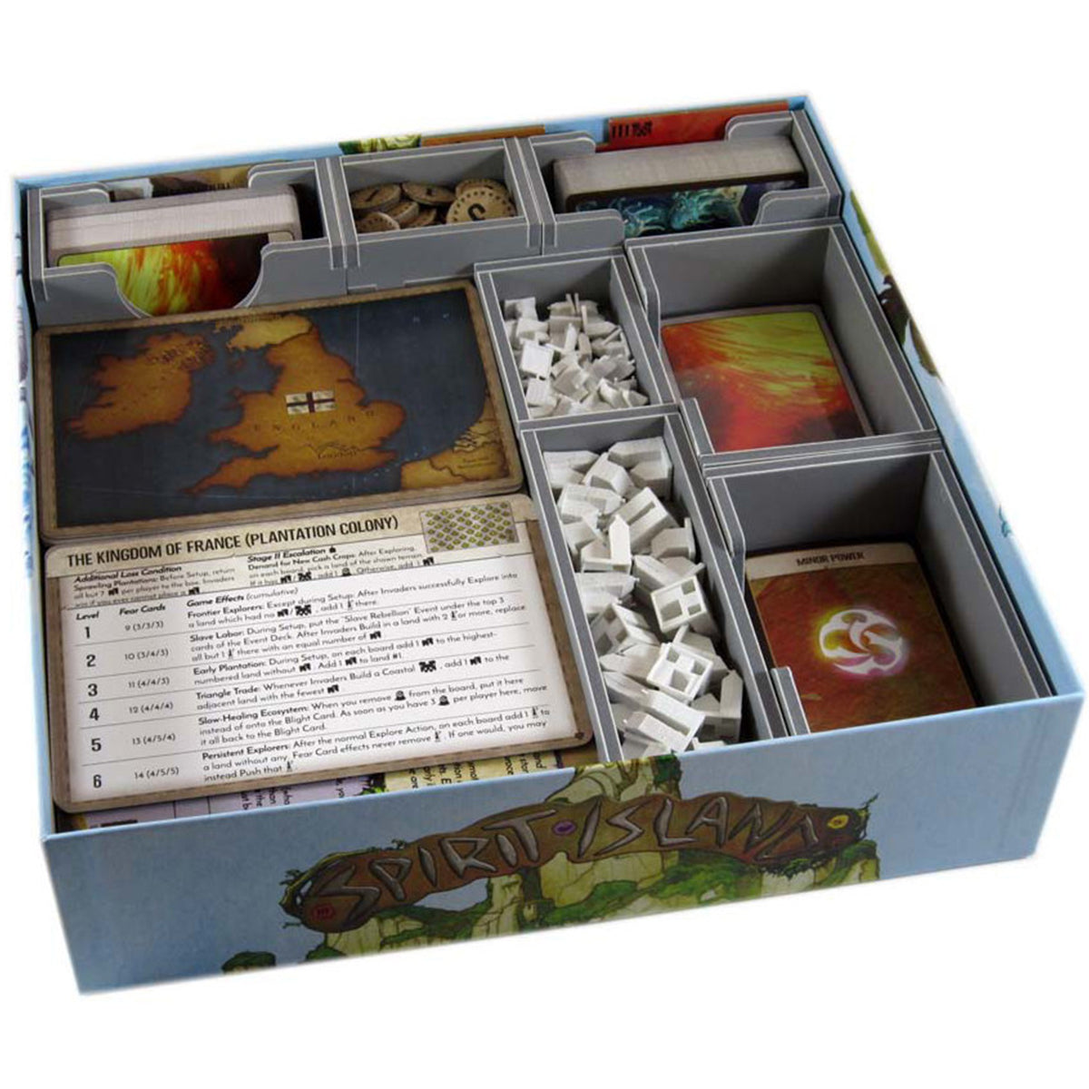 Folded Space Game Inserts Spirit Island