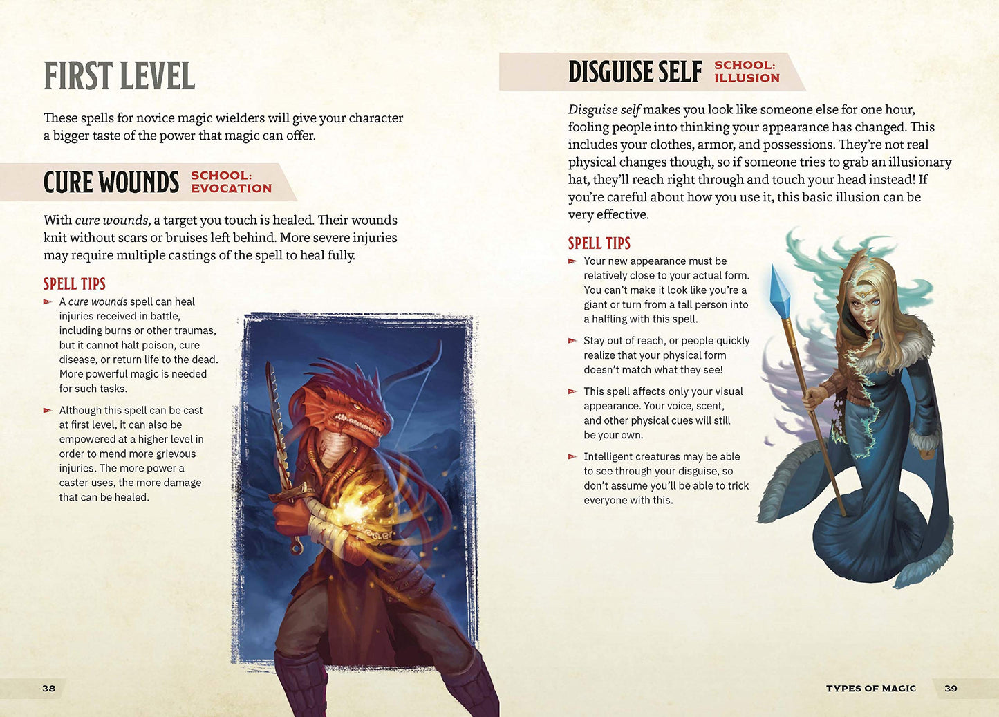 D&D Dungeons & Dragons Wizards & Spells A Young Adventurers Guide