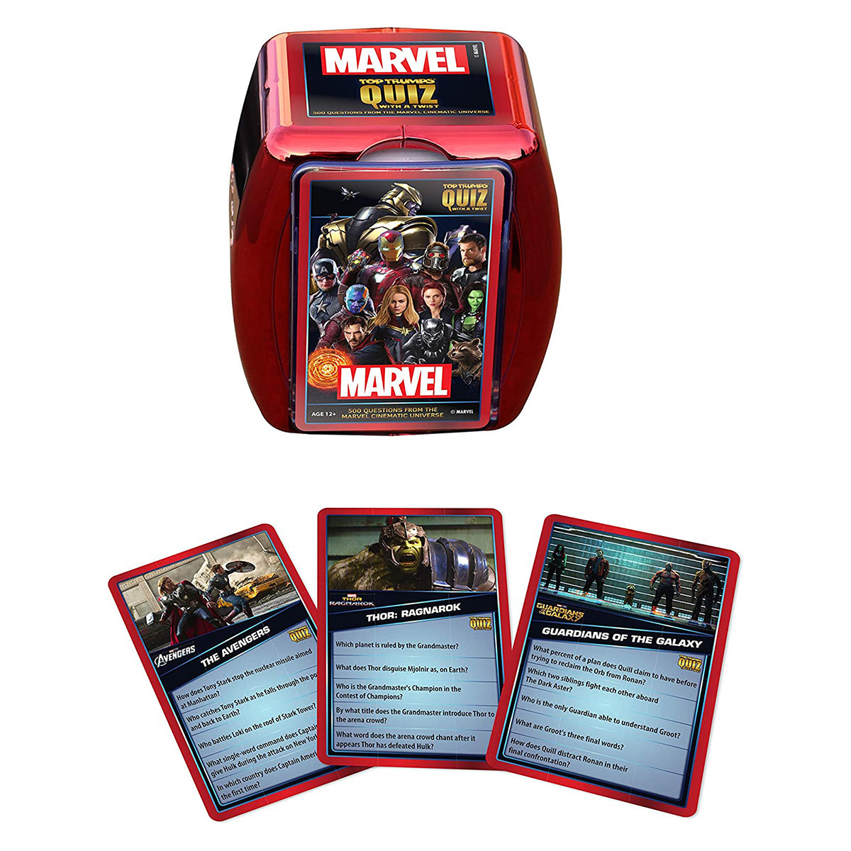 Marvel Cinematic Universe Top Trumps Quiz