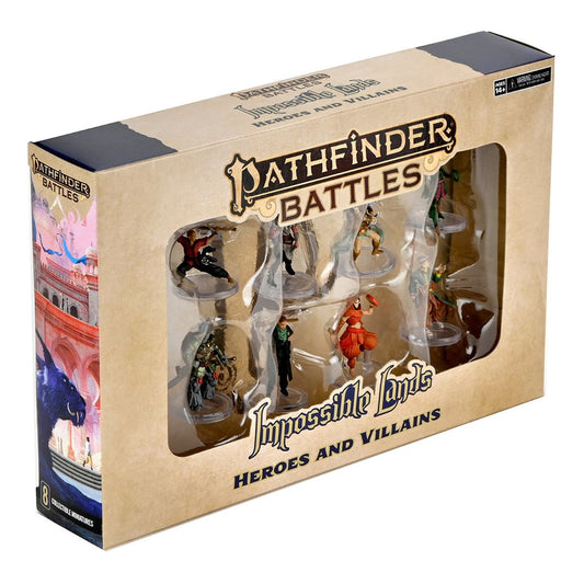 Pathfinder Battles Impossible Lands Heroes and Villains Boxed Set