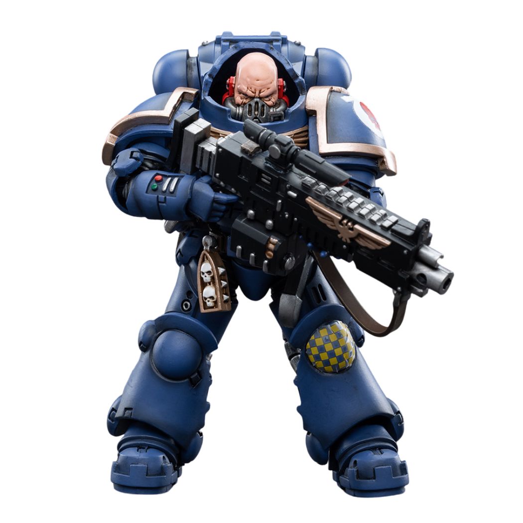 Warhammer Collectibles: 1/18 Scale Ultramarines Heavy Intercessor Sergeant Aetus Gardane