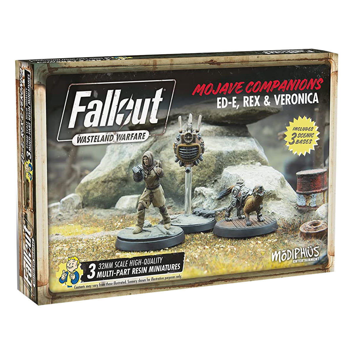 Fallout: Wasteland Warfare - Ed-E Rex and Veronica