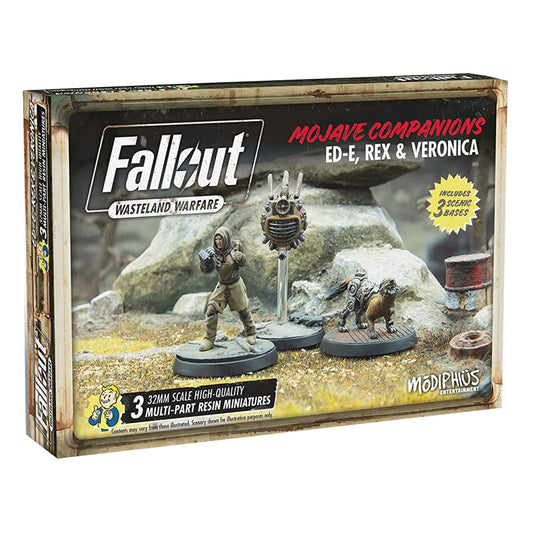 Fallout: Wasteland Warfare - Ed-E Rex and Veronica