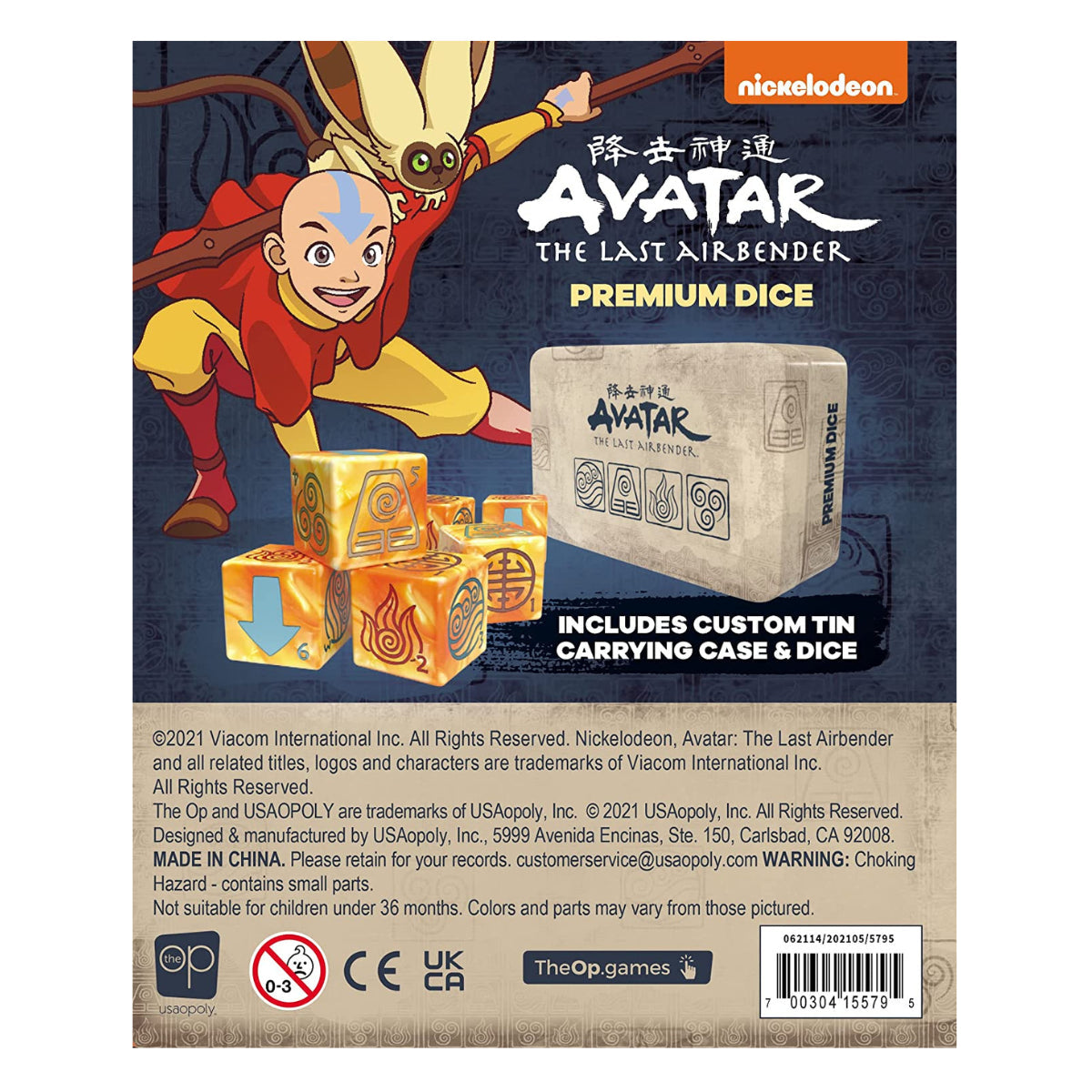 Premium Dice Set: Avatar the Last Airbender