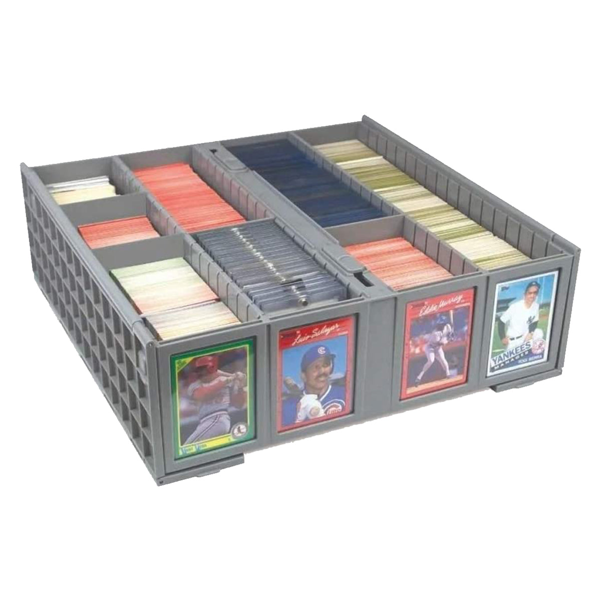 BCW Collectible Card Bin Gray