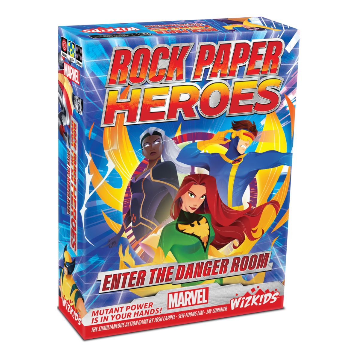 Marvel Rock Paper Heroes Enter the Danger Room