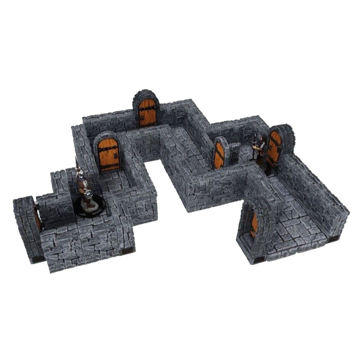 WarLock Tiles Expansion Pack 1 inch Dungeon Straight Walls