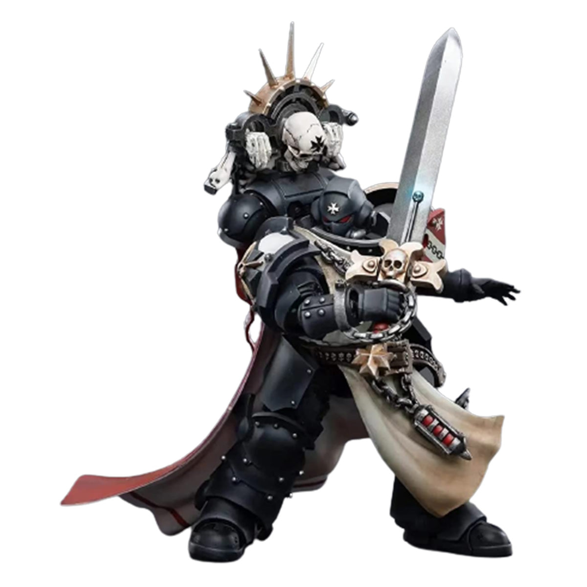 Warhammer Collectibles: 1/18 Scale Black Templars Marshal Baldeckrath