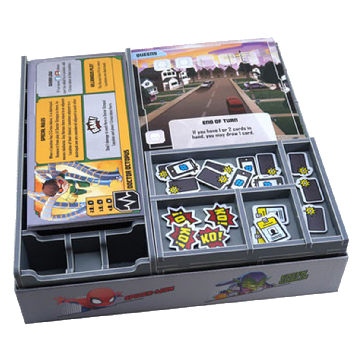 Folded Space Game Inserts Marvel United
