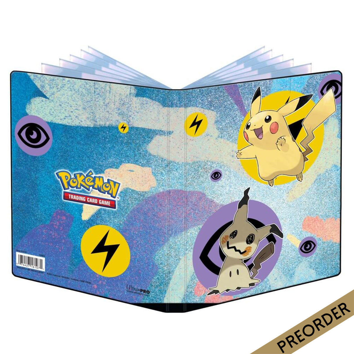 ULTRA PRO Pokemon - Portfolio - 4PKT Pikachu & Mimikyu
