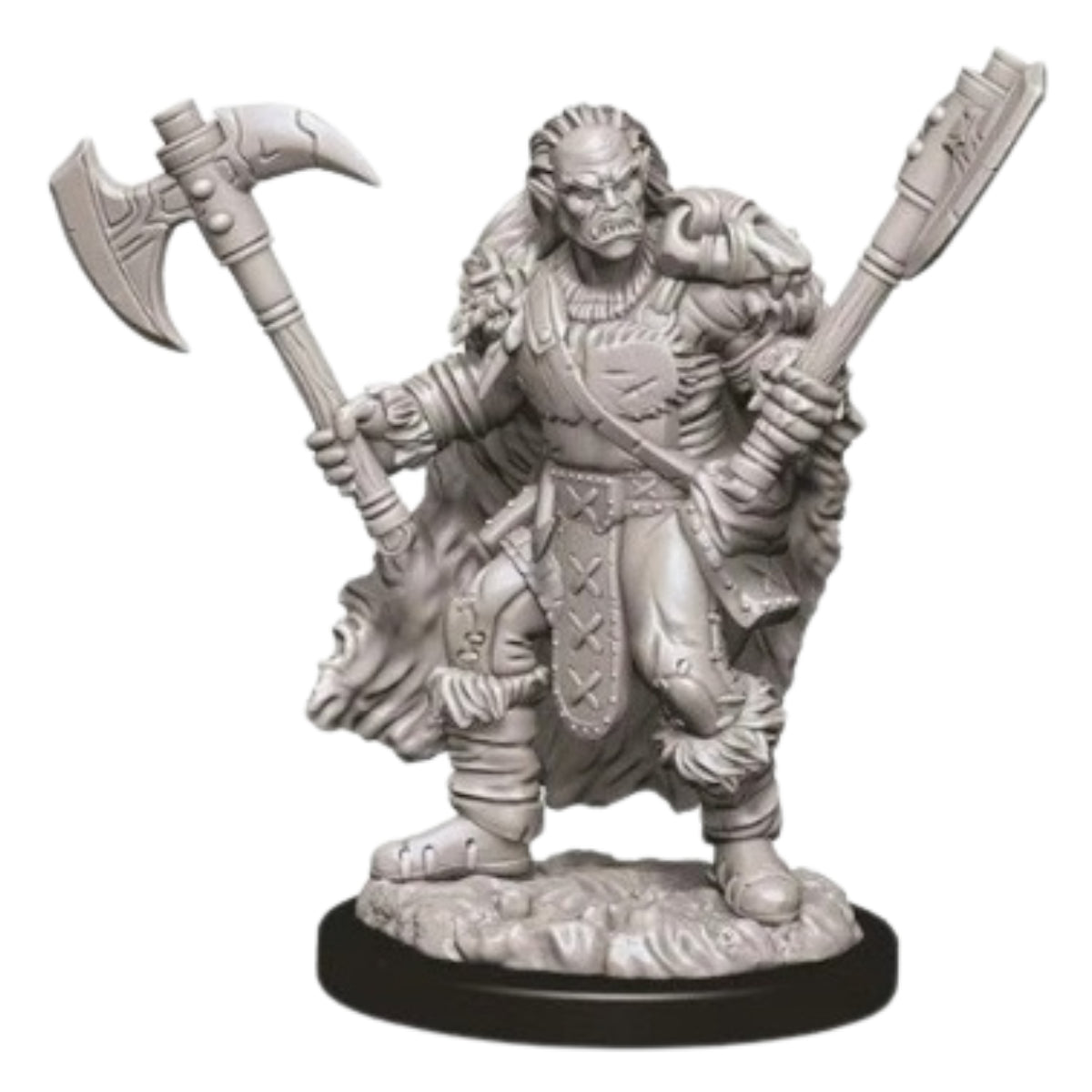 D&D Nolzurs Marvelous Unpainted Miniatures Male Half Orc Barbarian