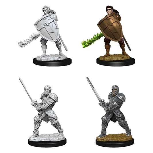 D&D Nolzurs Marvelous Unpainted Miniatures Male Human Fighter