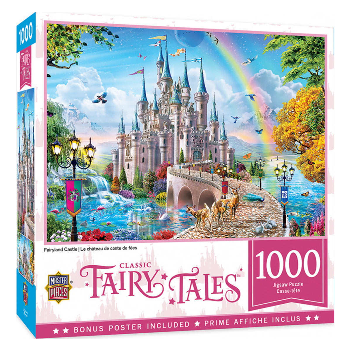 Masterpieces Puzzle Classic Fairytales Fairyland Castle Puzzle 1000 pieces