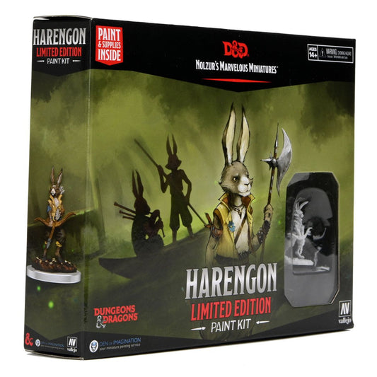 D&D Nolzurs Marvelous Limited Edition Paint Kit Harengon