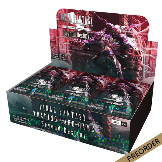 Final Fantasy Trading Card Game Opus XXI - Beyond Destiny Booster Box