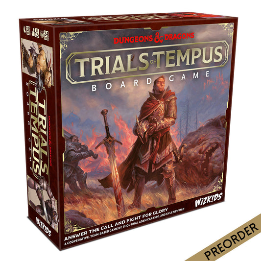Dungeons & Dragons Trials of Tempus Board Game Standard Edition