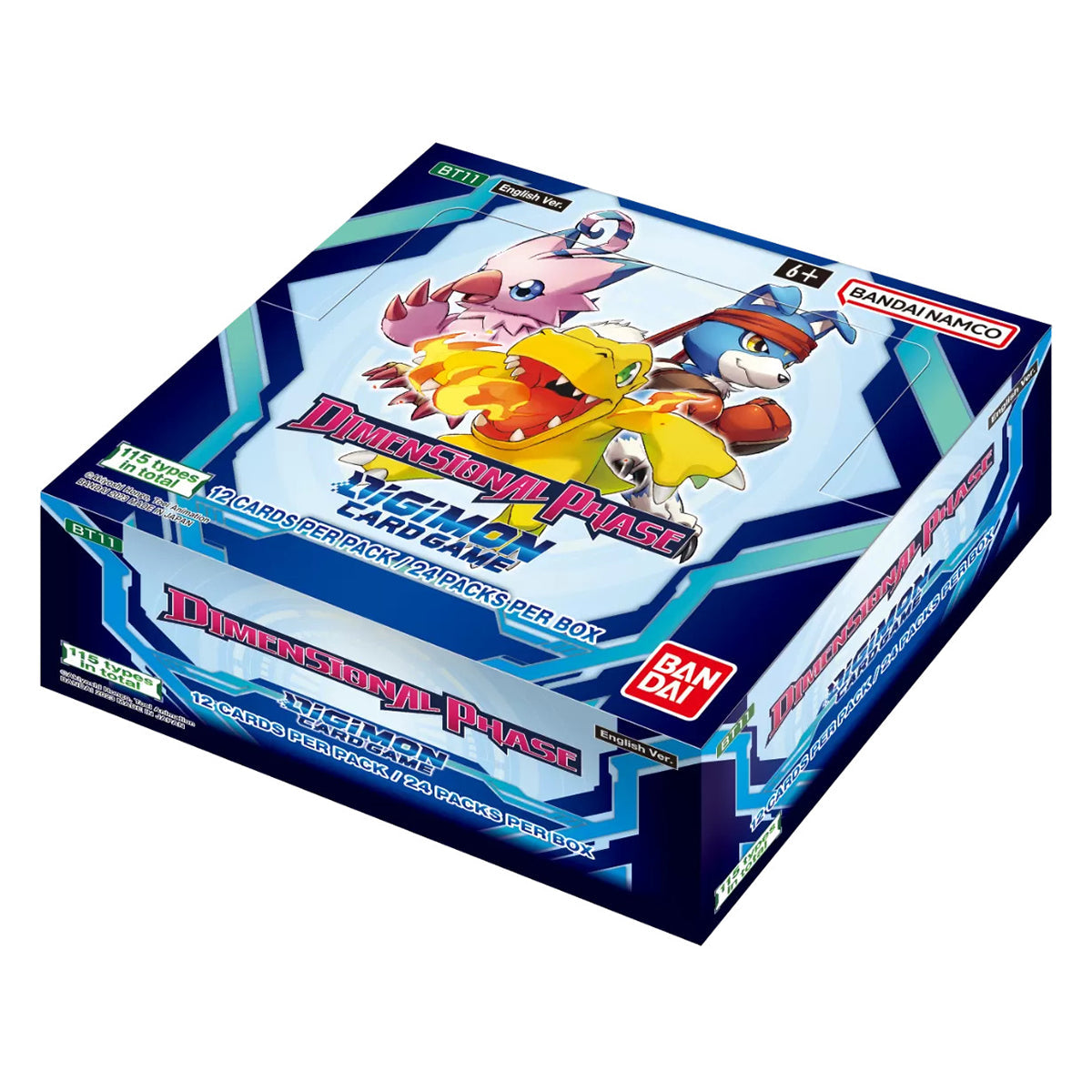 Digimon Card Game Dimensional Phase BT11 Booster Box