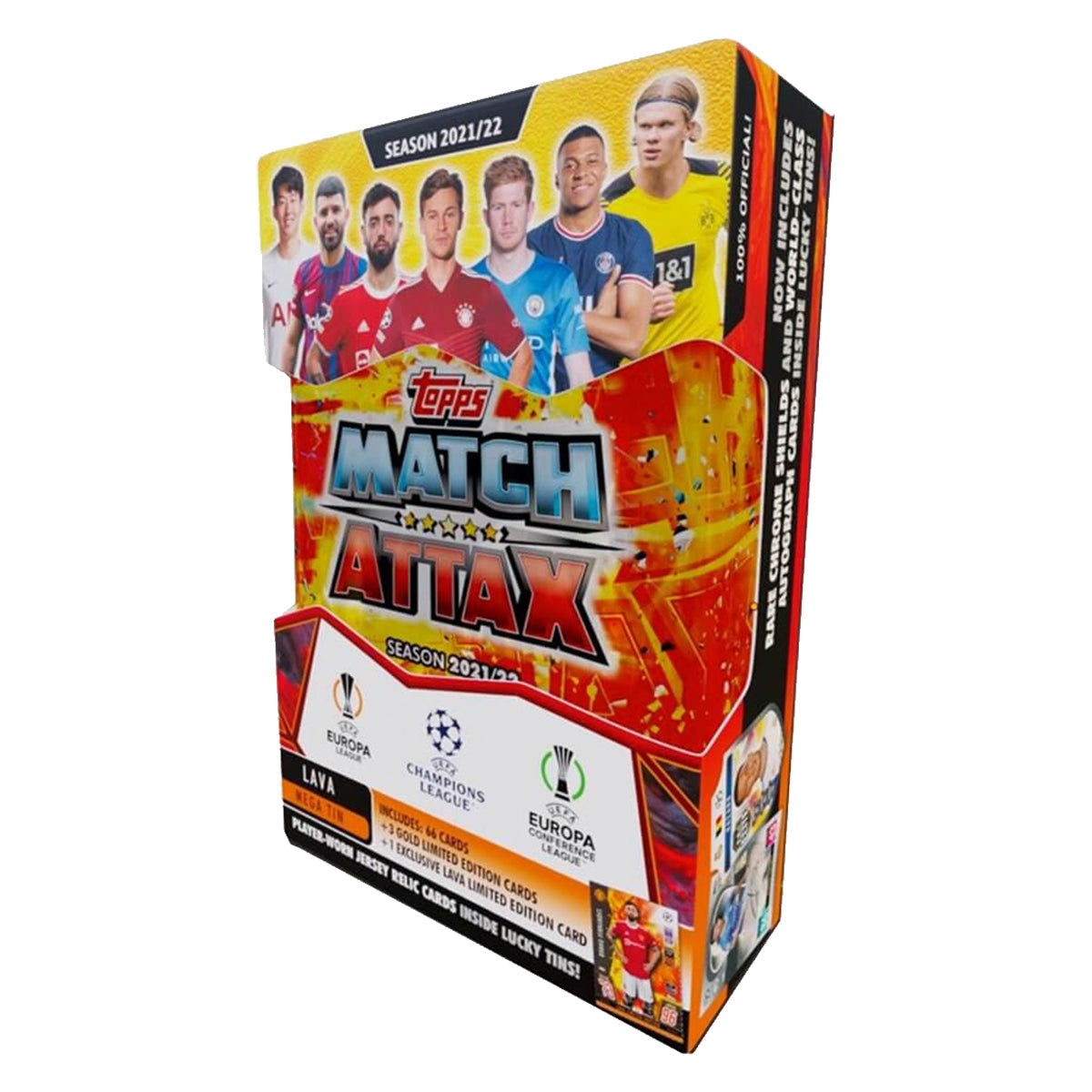 UEFA Champions League 2021/2022 Edition Mega Tins (Set of 4) MATCH ATTAX