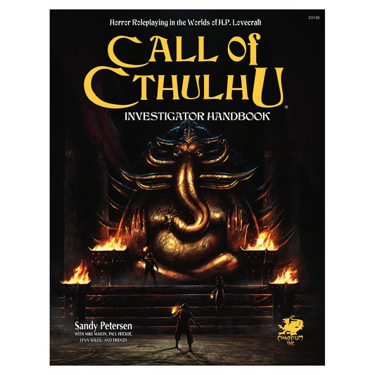 Call of Cthulhu RPG - Investigator Handbook
