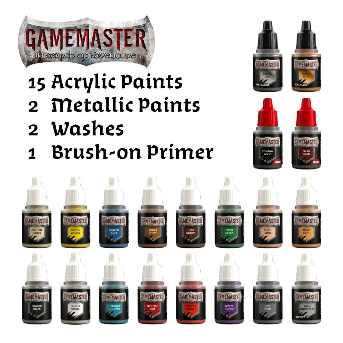 Gamemaster Character Starter Paint Set
