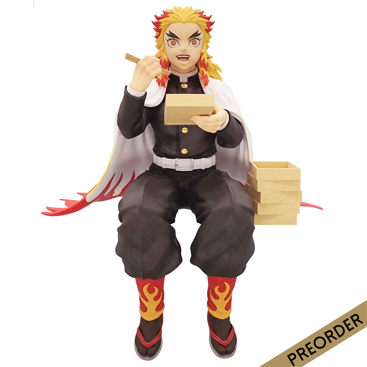 Demon Slayer Kimetsu no Yaiba Noodle Stopper Figure Rengoku Kyojuro