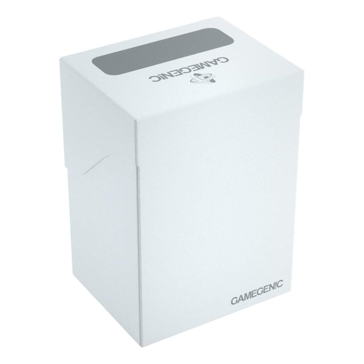 Gamegenic Deck Holder Holds 80 Sleeves Deck Box White