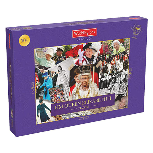 HM Queen Elizabeth II Montage 1000 Piece Puzzle
