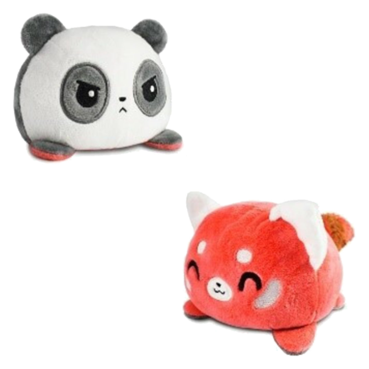 Reversible Plushie Panda Black/Red