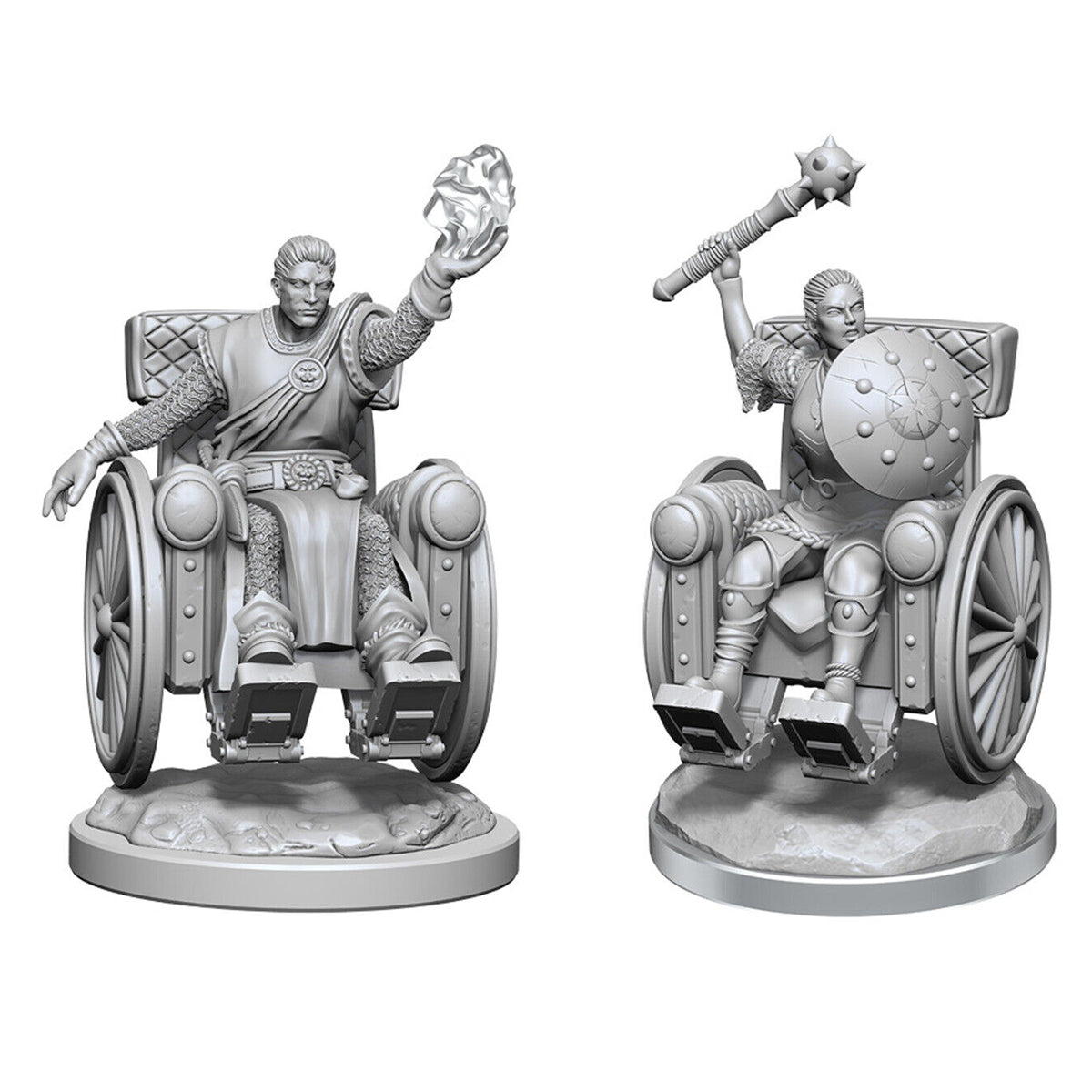 D&D Nolzurs Marvelous Miniatures Human Clerics