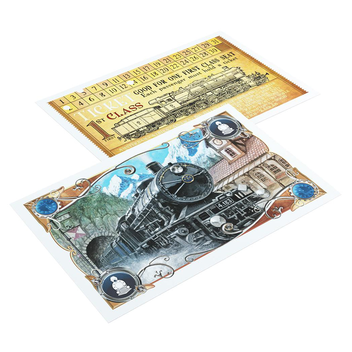 Gamegenic Ticket to Ride Europe Art Sleeves